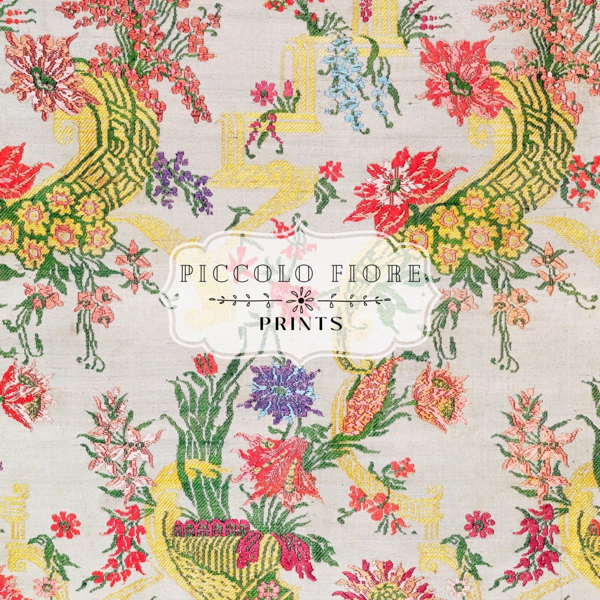 Citrus Green, Yellow and Pink | Gallery Wall Set | 4 Prints | S9 - 5.1 - Gallery Wall Set - Piccolo Fiore Prints