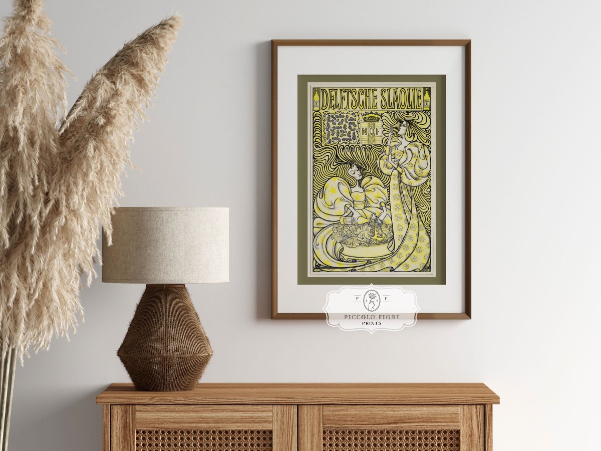 Delft Salad Oil | P703 - Single Art Prints - Piccolo Fiore Prints