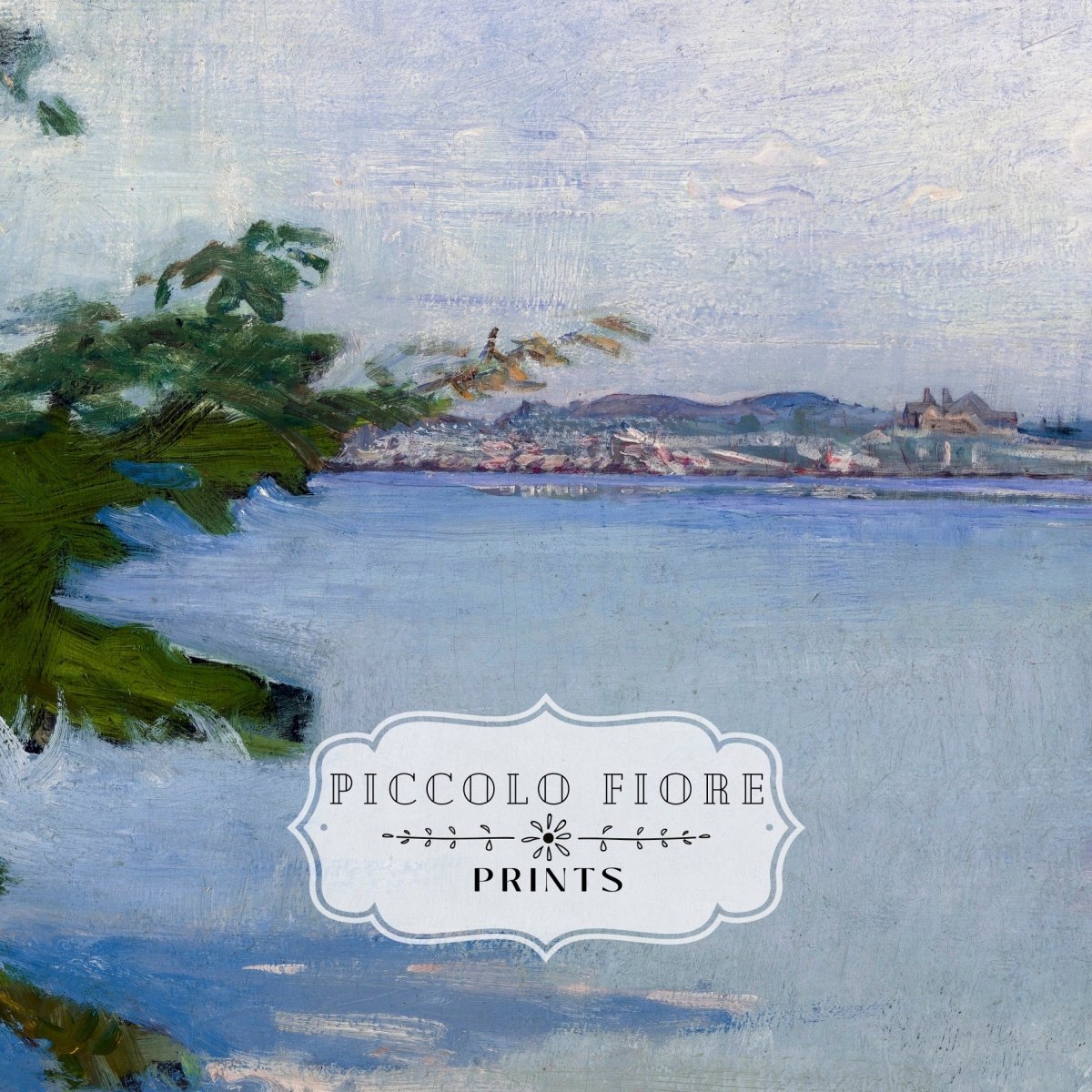 Dublin Pond | P155 - Single Art Prints - Piccolo Fiore Prints