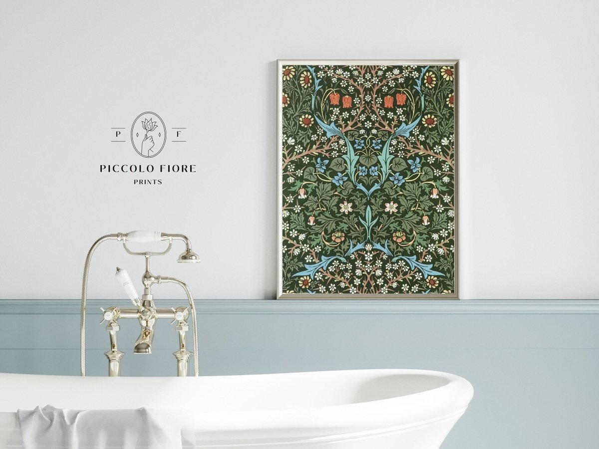 Duck Egg Blue, Terracotta and Fuchsia Pink | Gallery Wall Set | 10 Prints | M10 - 7 - Gallery Wall Set - Piccolo Fiore Prints