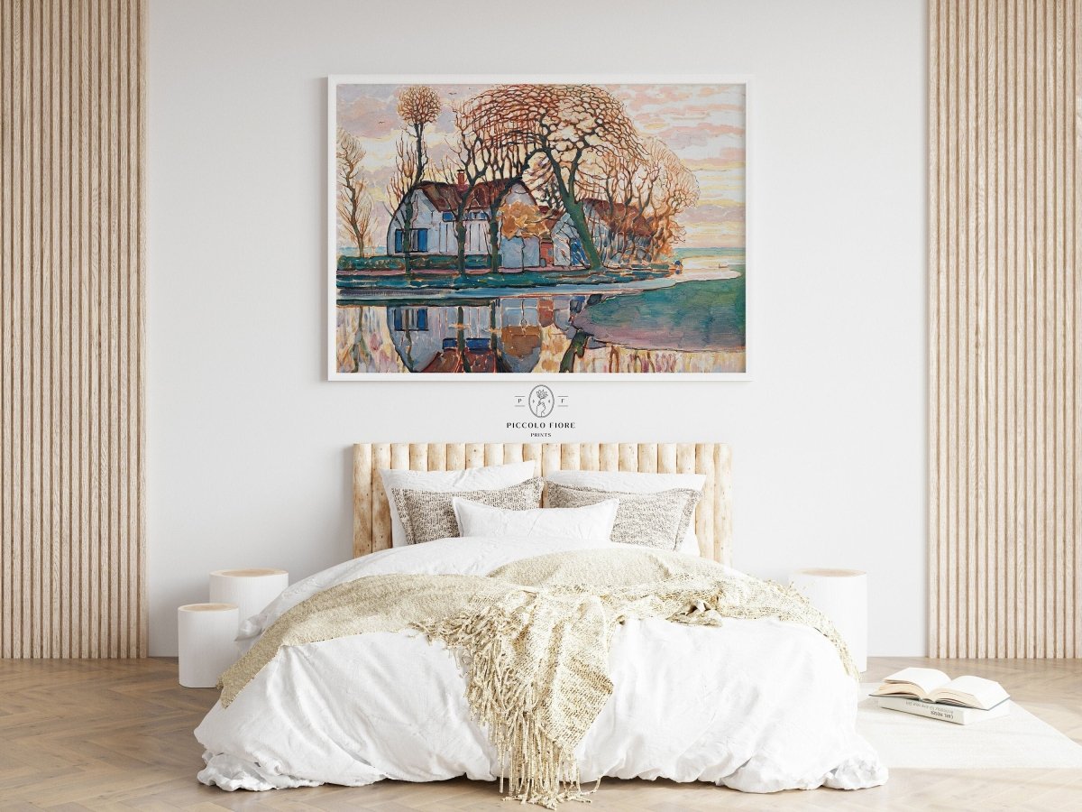 Dutch Farmhouse | P248 - Single Art Prints - Piccolo Fiore Prints