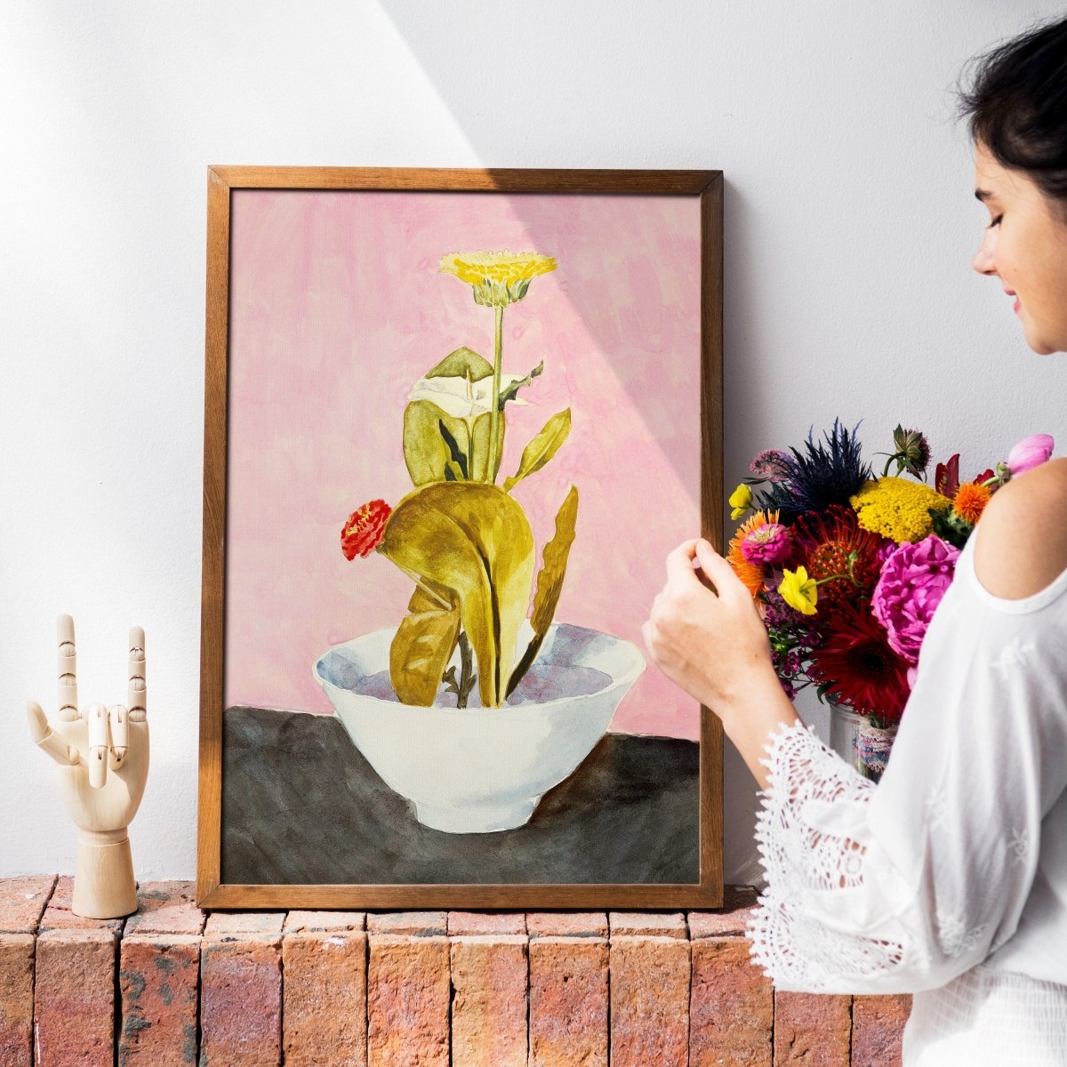 Eclectic Pastel Pink | Gallery Wall Set | 10 Prints | M10 - 1 - Gallery Wall Set - Piccolo Fiore Prints