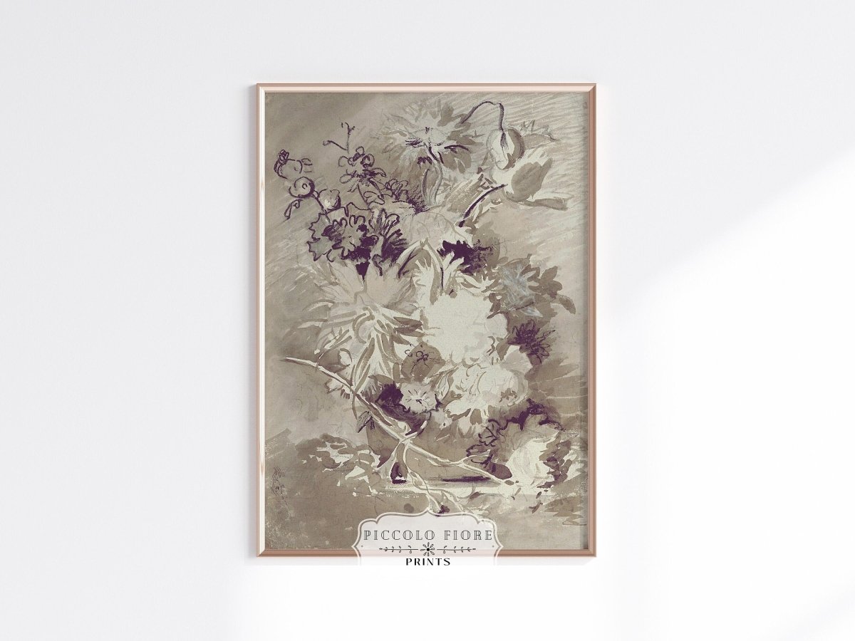 Flower Study | P548 - Single Art Prints - Piccolo Fiore Prints