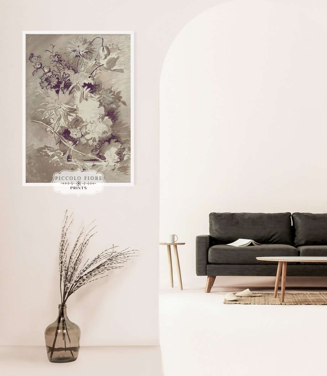 Flower Study | P548 - Single Art Prints - Piccolo Fiore Prints