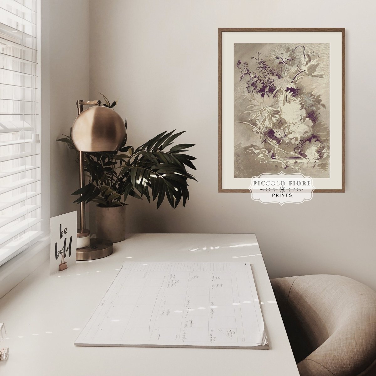 Flower Study | P548 - Single Art Prints - Piccolo Fiore Prints