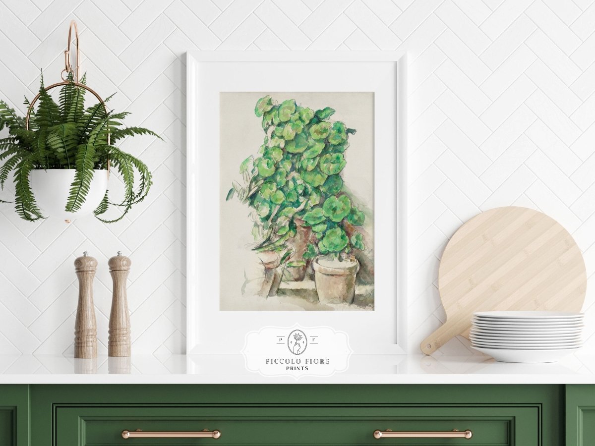 Geraniums | P176 - Single Art Prints - Piccolo Fiore Prints