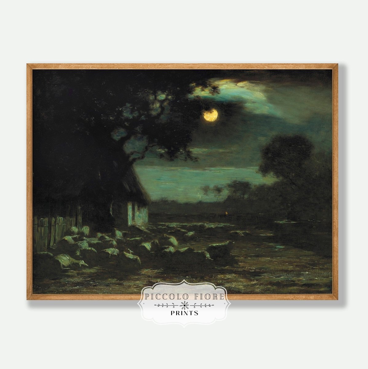 Green Country Farmhouse | Gallery Wall Set | 10 Prints | S10 - 4 - Gallery Wall Set - Piccolo Fiore Prints