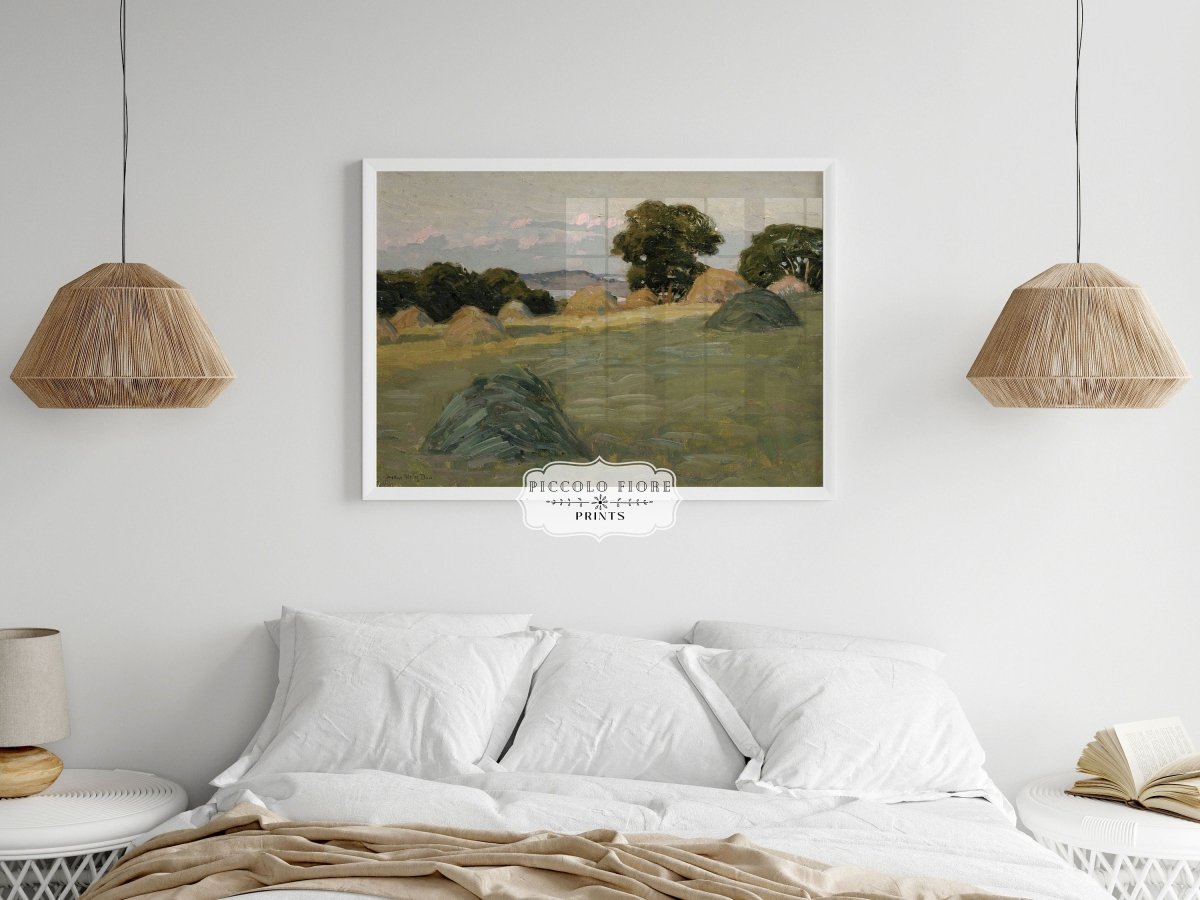 Harvest Landscape | P375 - Single Art Prints - Piccolo Fiore Prints