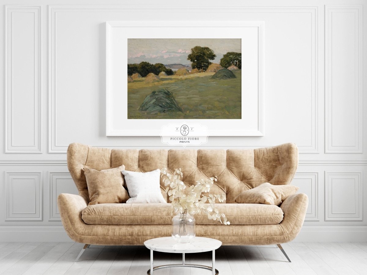 Harvest Landscape | P375 - Single Art Prints - Piccolo Fiore Prints