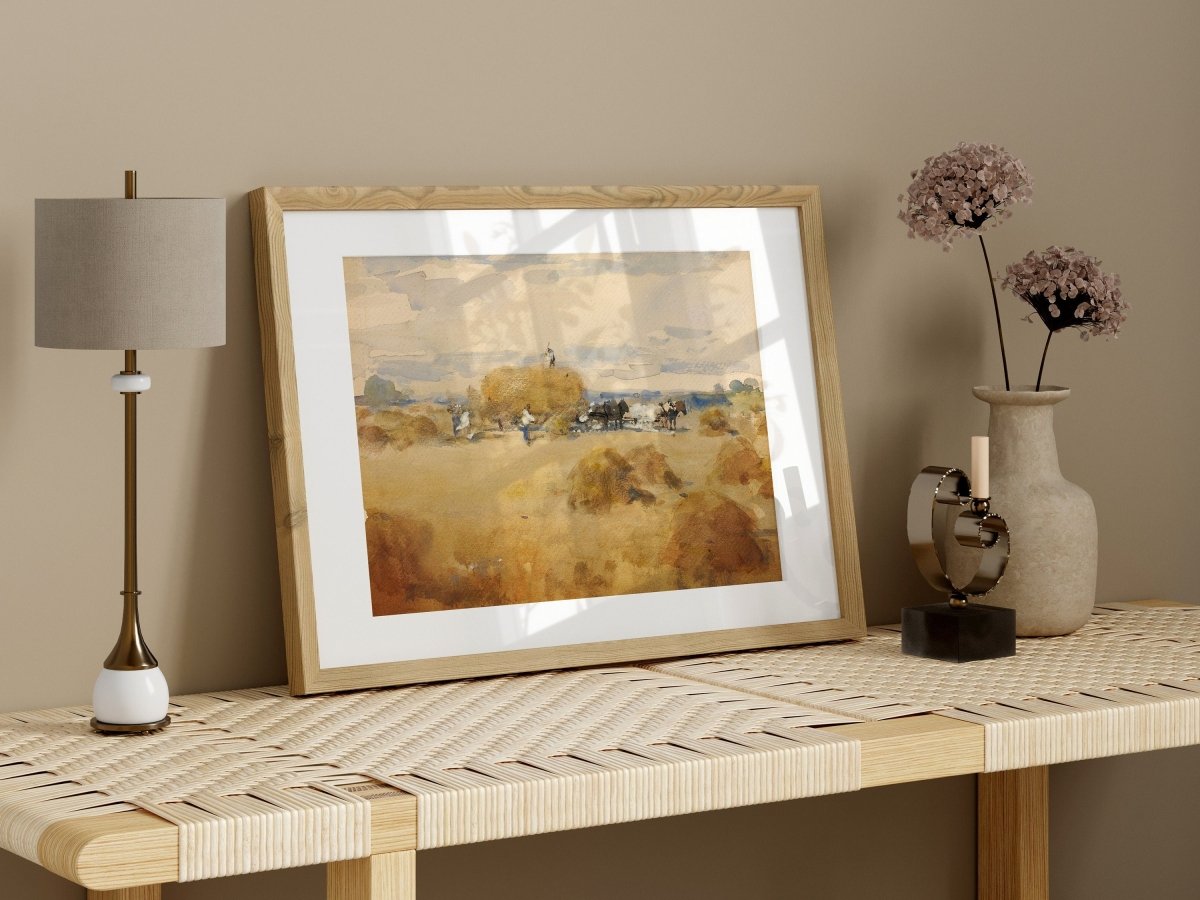 Haymaking | P185 - Single Art Prints - Piccolo Fiore Prints