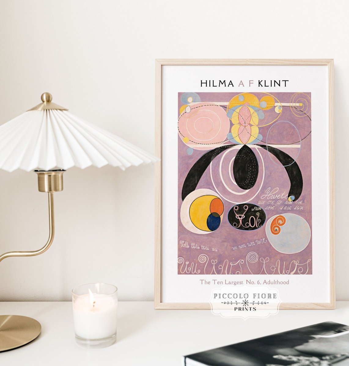 Hilma af Klint Art Prints | Gallery Wall Set | 10 Prints | S10 - 13 - Gallery Wall Set - Piccolo Fiore Prints