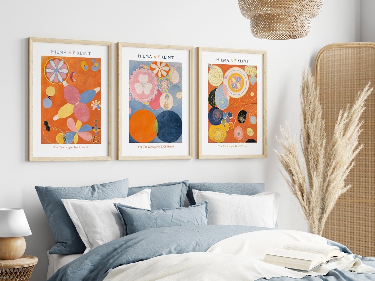 Hilma af Klint Art Prints | Gallery Wall Set | 10 Prints | S10 - 13 - Gallery Wall Set - Piccolo Fiore Prints