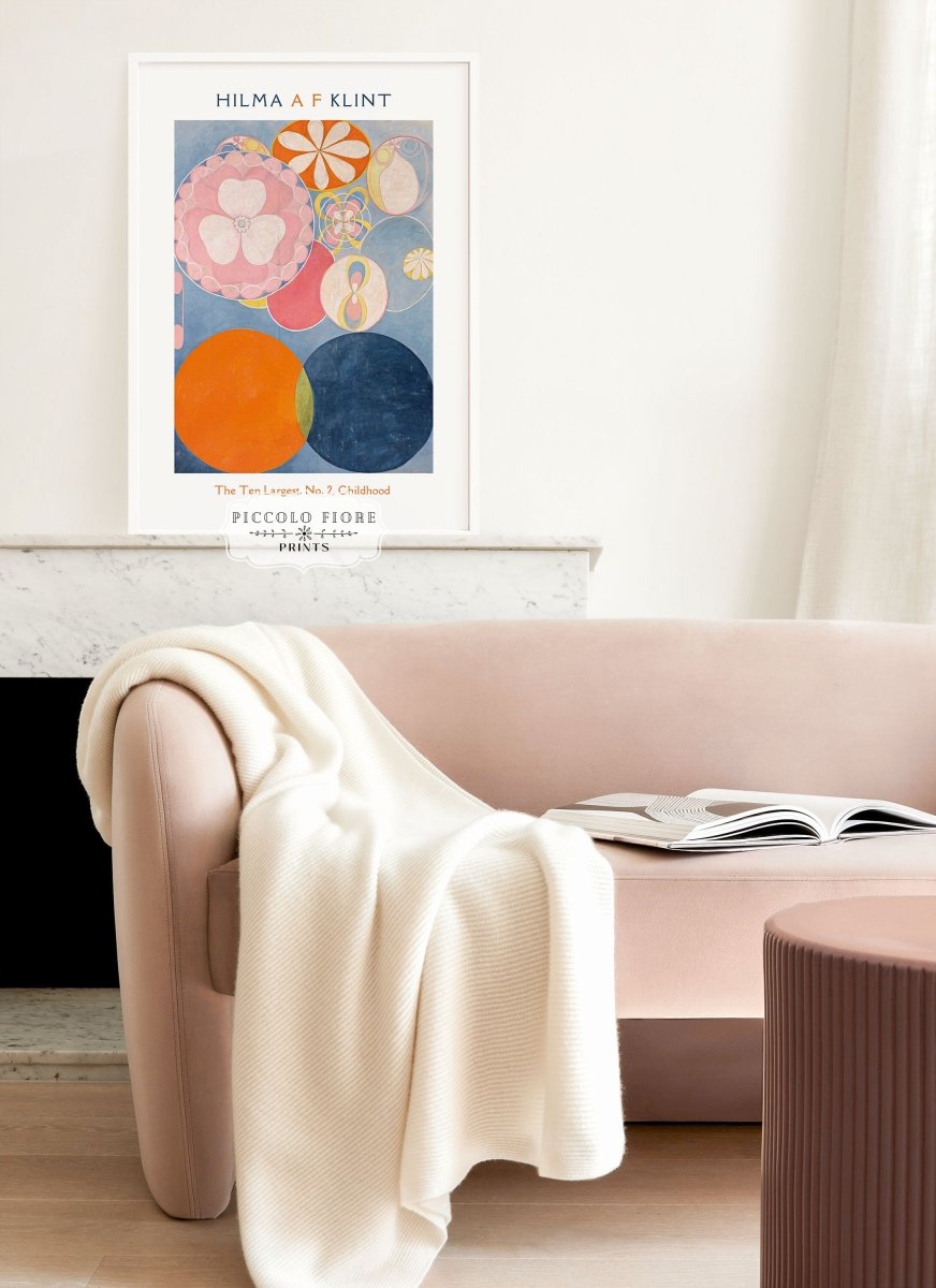 Hilma af Klint The Ten Largest | No. 2, Childhood | P576 - Single Art Prints - Piccolo Fiore Prints