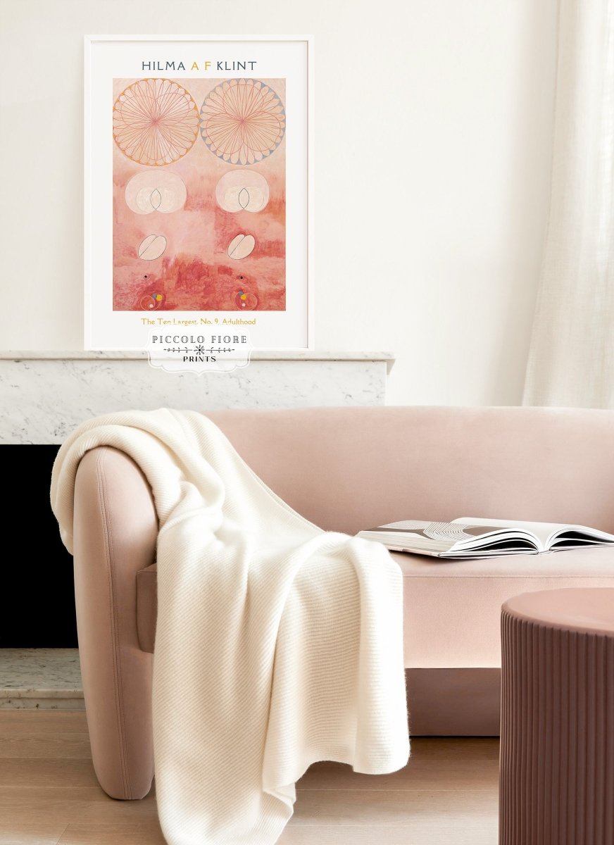 Hilma af Klint The Ten Largest | No. 9, Adulthood | P583 - Single Art Prints - Piccolo Fiore Prints