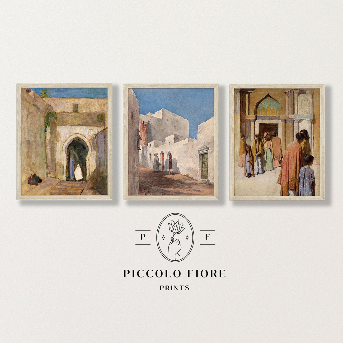 Morocco | Gallery Wall Set | 3 Prints | S9-9.17