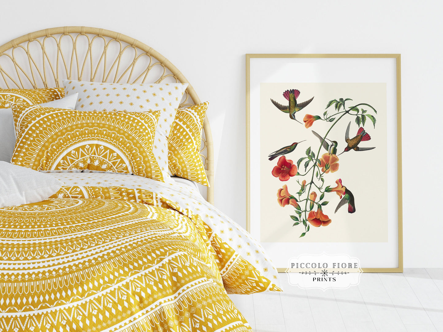 Mango Hummingbird Illustration | P258
