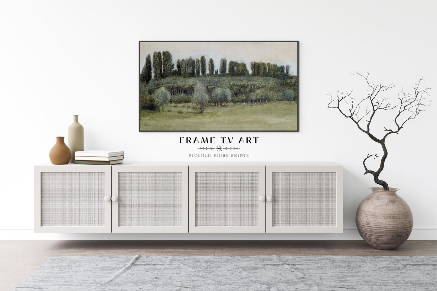 Samsung Frame TV Art | Landscape with Trees | TV6