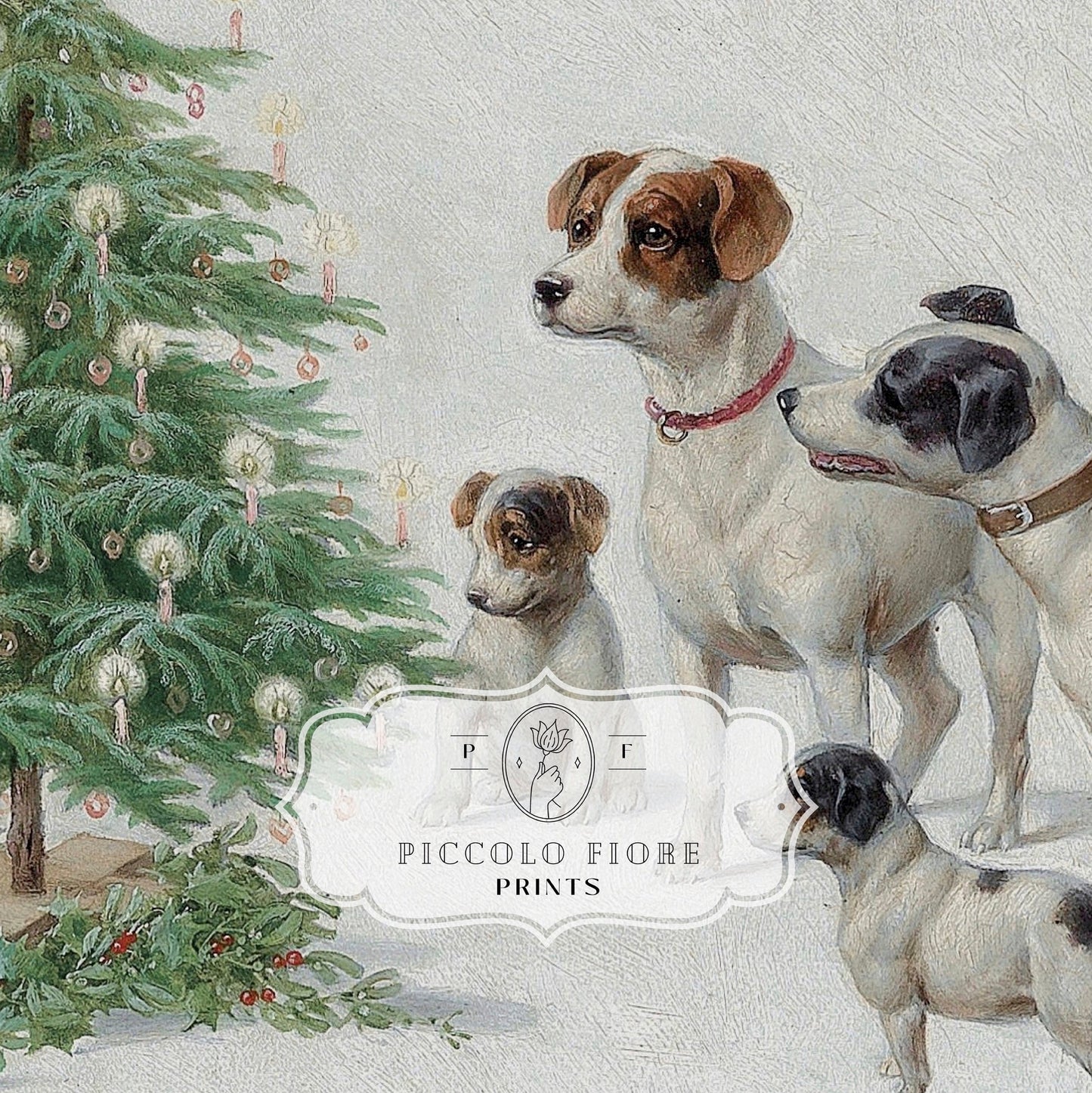 Samsung Frame TV Art | Dogs at Christmas | TV16