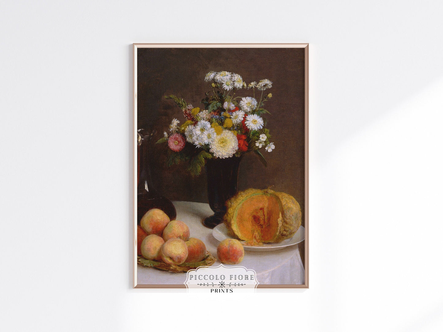 Still Life with Pumpkin, Flowers and Fruit | P474