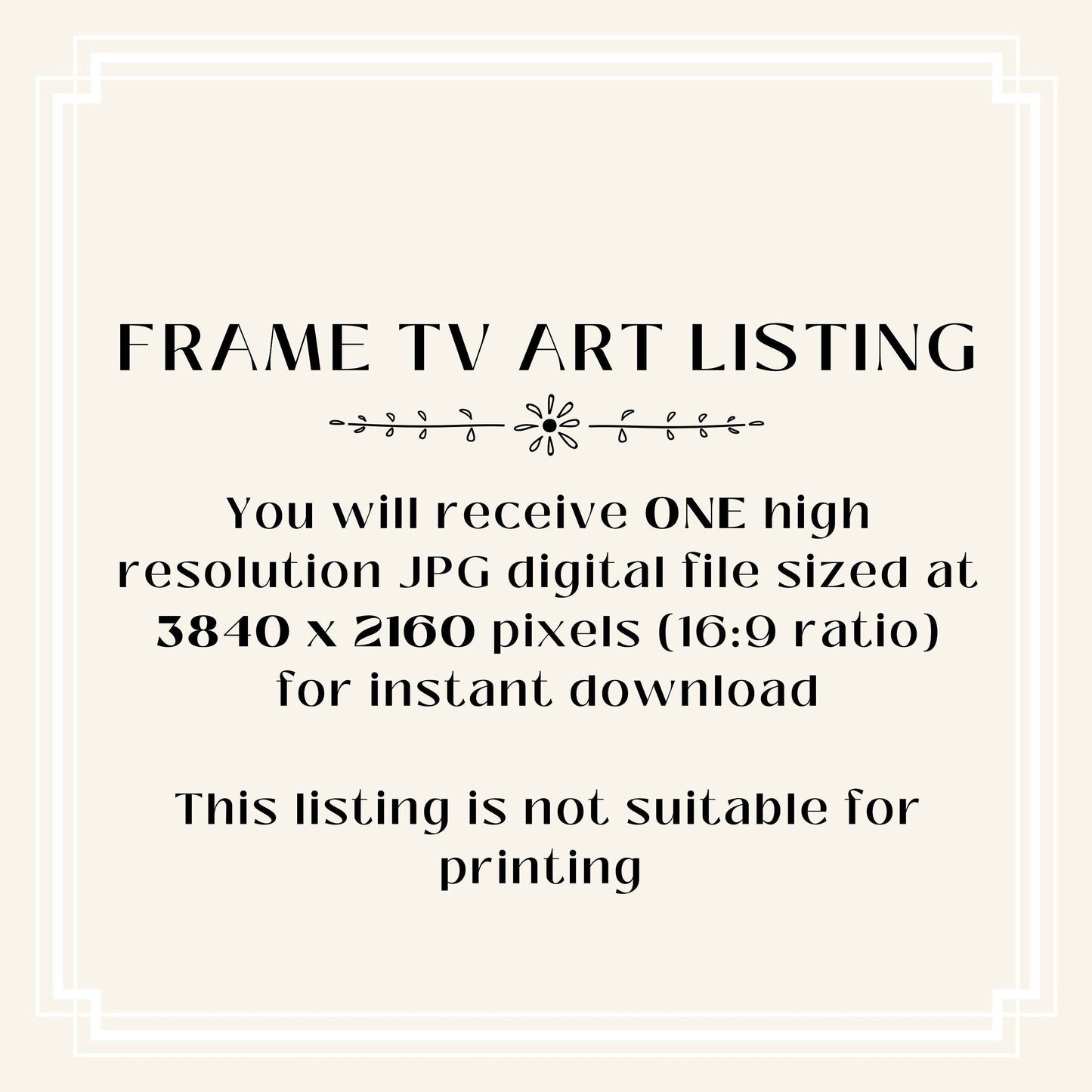 Samsung Frame TV Art | Landscape with Trees | TV6