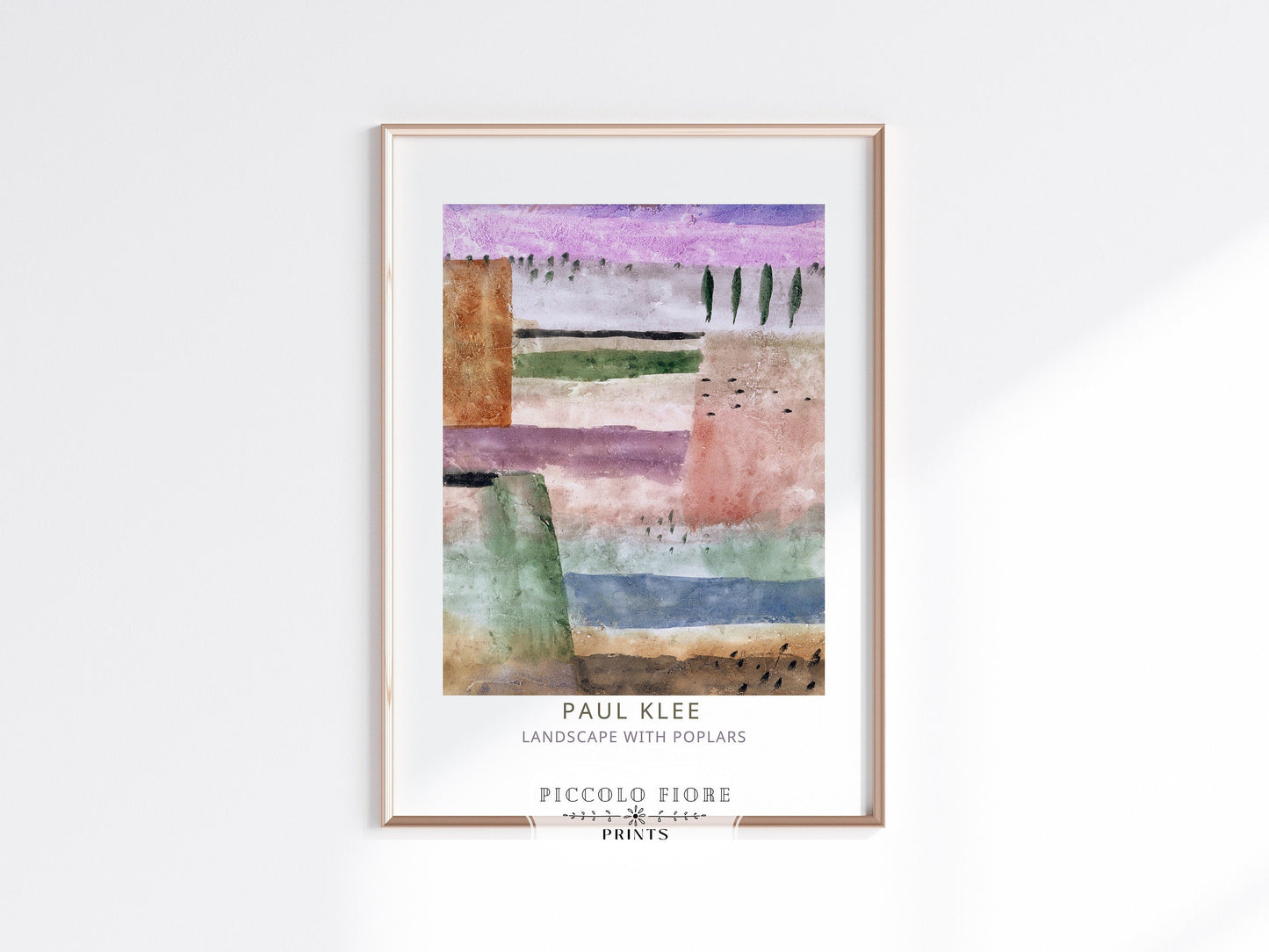 Paul Klee | Landscape With Poplars | P585
