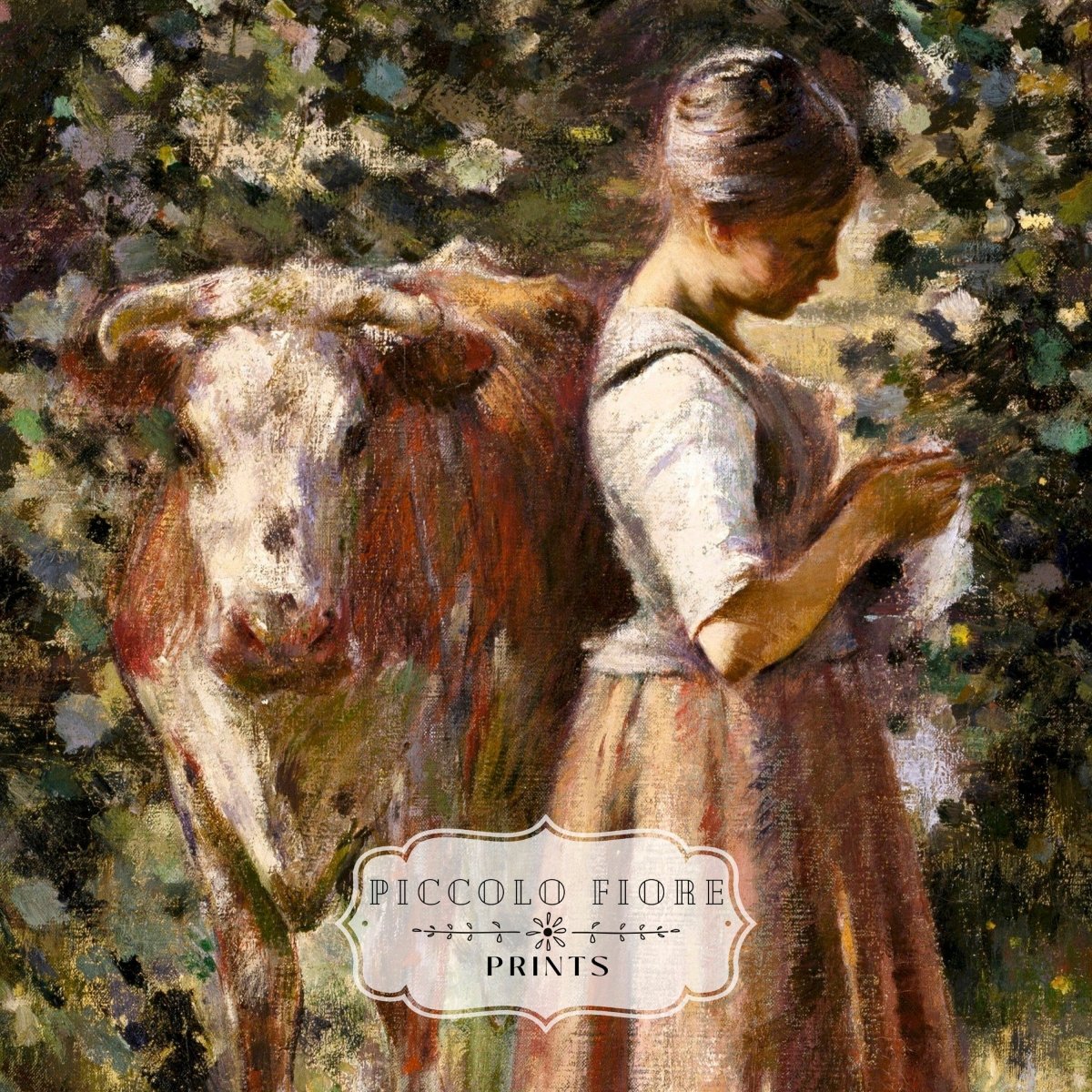 La Vachère | P168 - Single Art Prints - Piccolo Fiore Prints