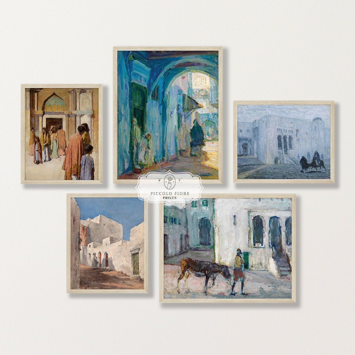 Morocco Gallery Wall Set | 5 Prints | S9 - 9.14 - Gallery Wall Set - Piccolo Fiore Prints