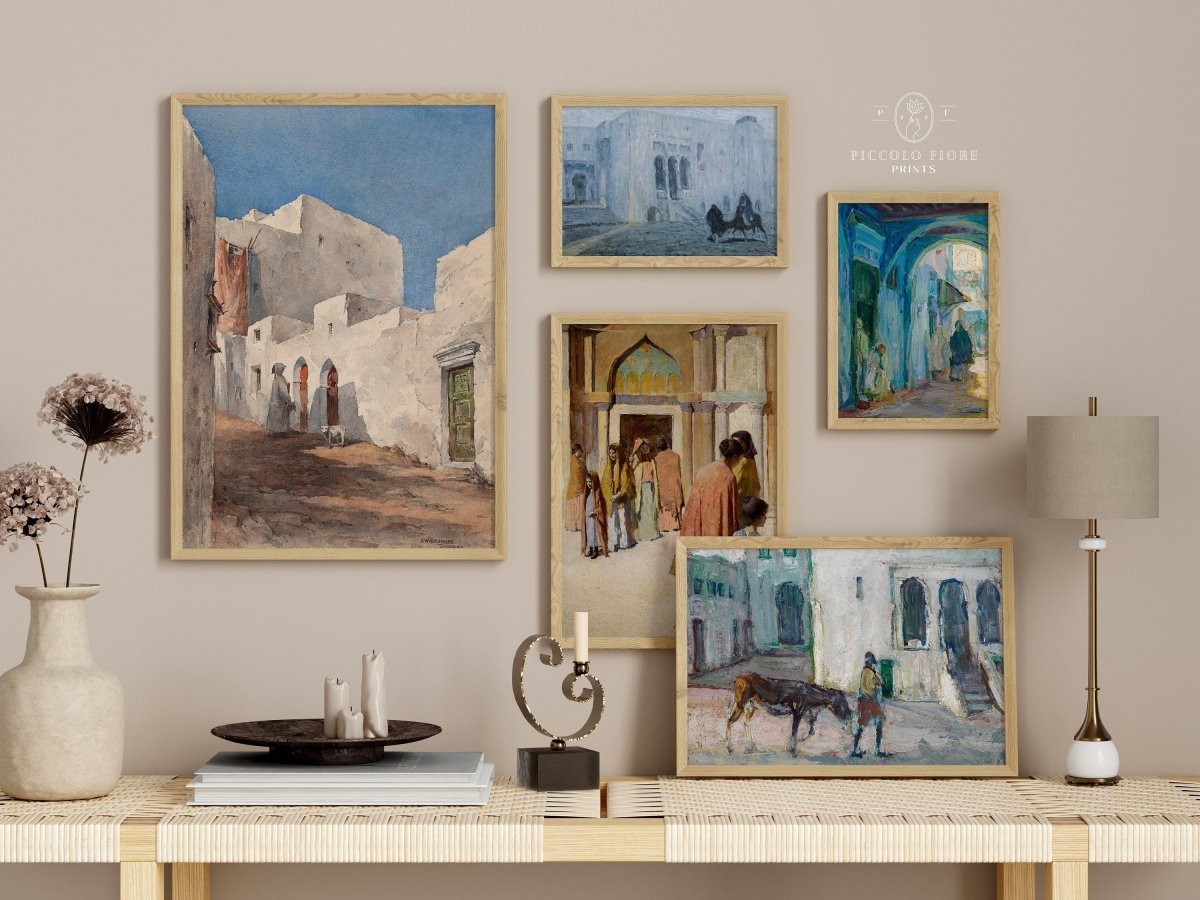 Morocco Gallery Wall Set | 5 Prints | S9 - 9.14 - Gallery Wall Set - Piccolo Fiore Prints