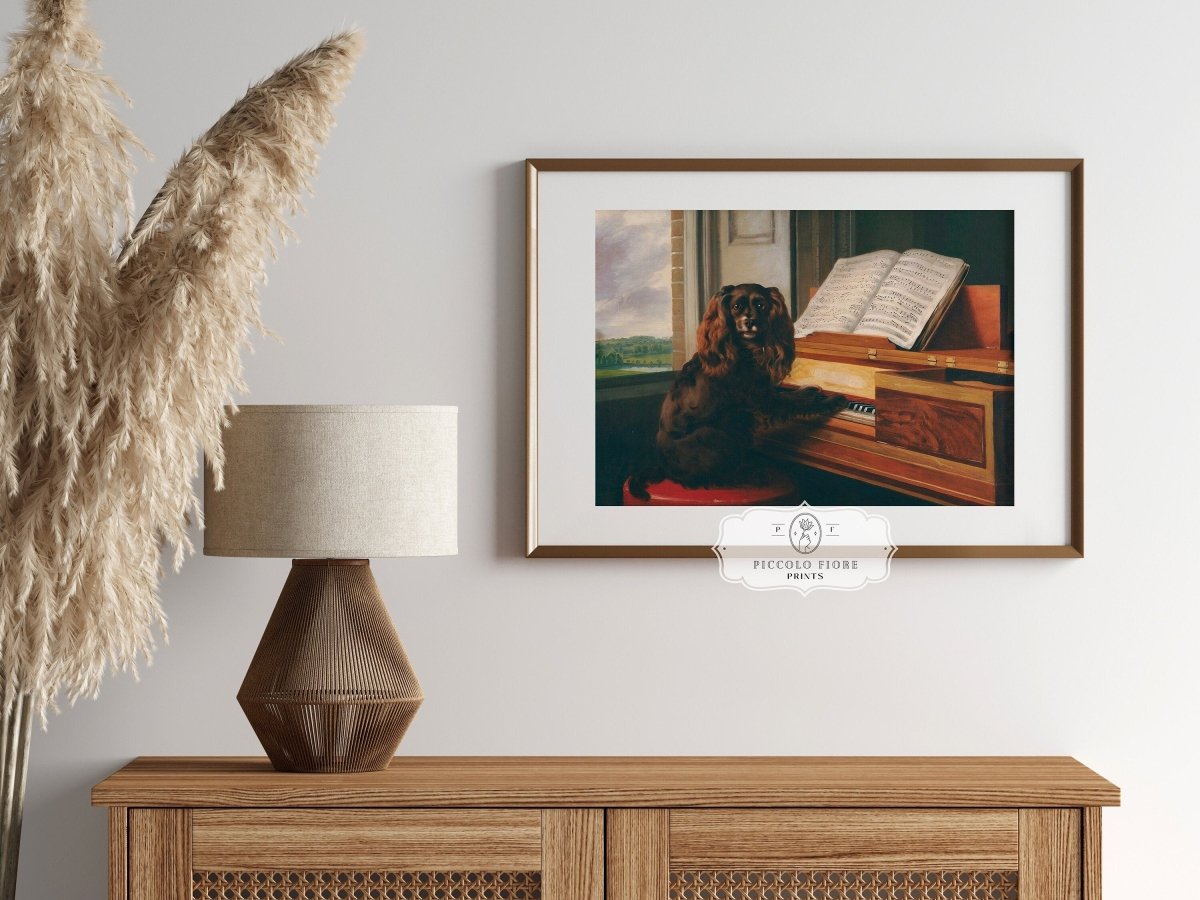 Musical Dog | P460 - Single Art Prints - Piccolo Fiore Prints