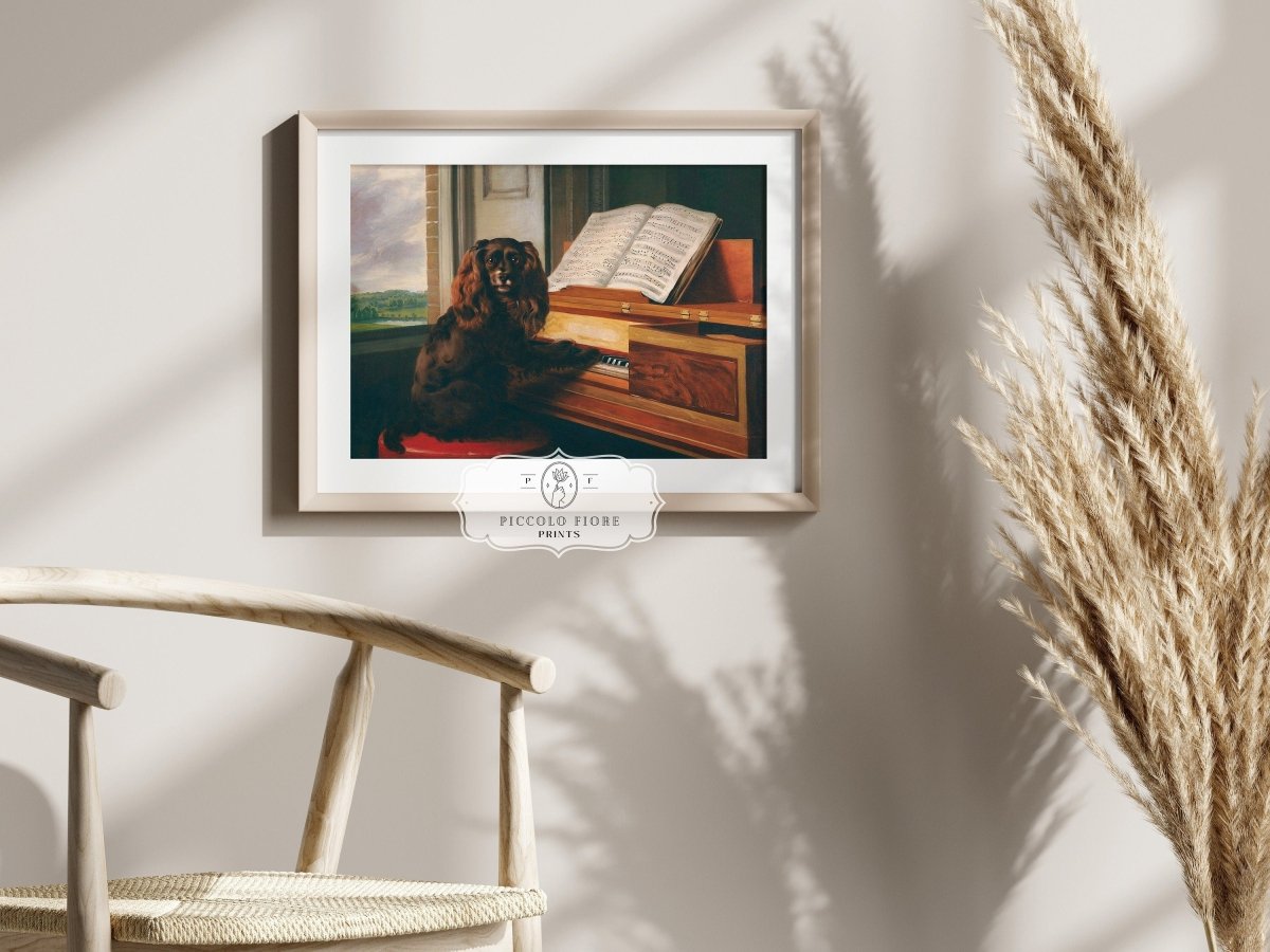 Musical Dog | P460 - Single Art Prints - Piccolo Fiore Prints