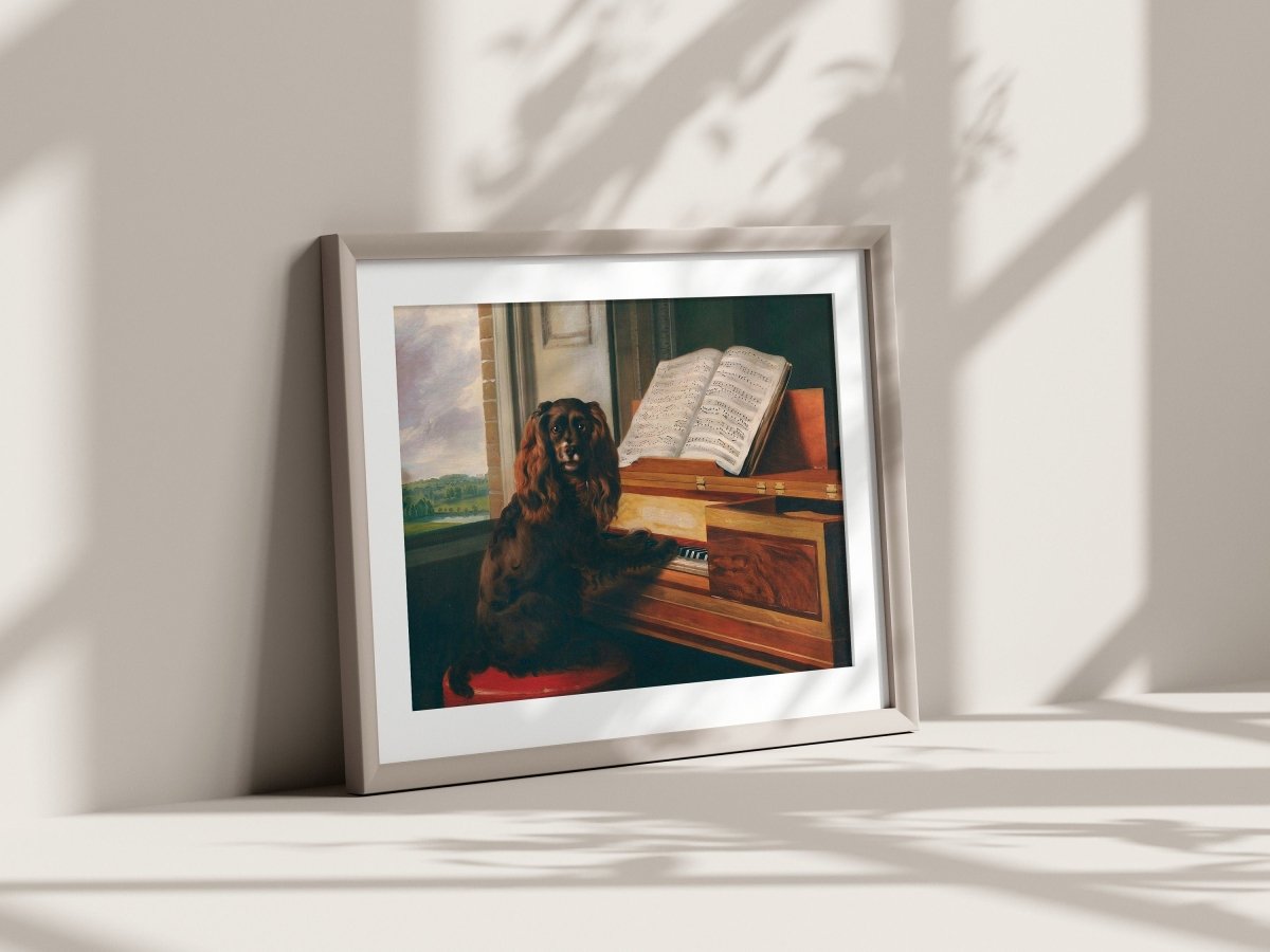 Musical Dog | P460 - Single Art Prints - Piccolo Fiore Prints