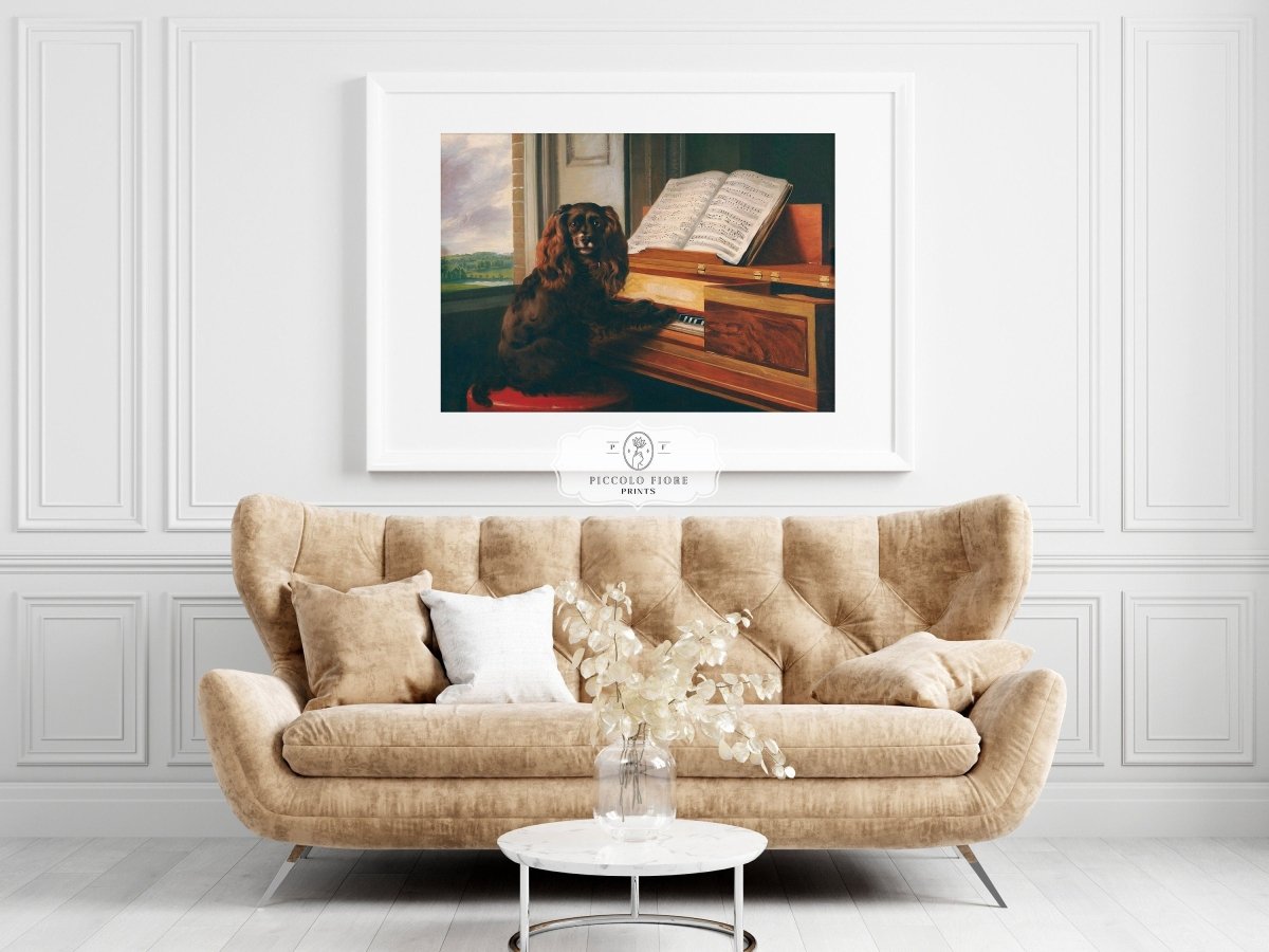 Musical Dog | P460 - Single Art Prints - Piccolo Fiore Prints