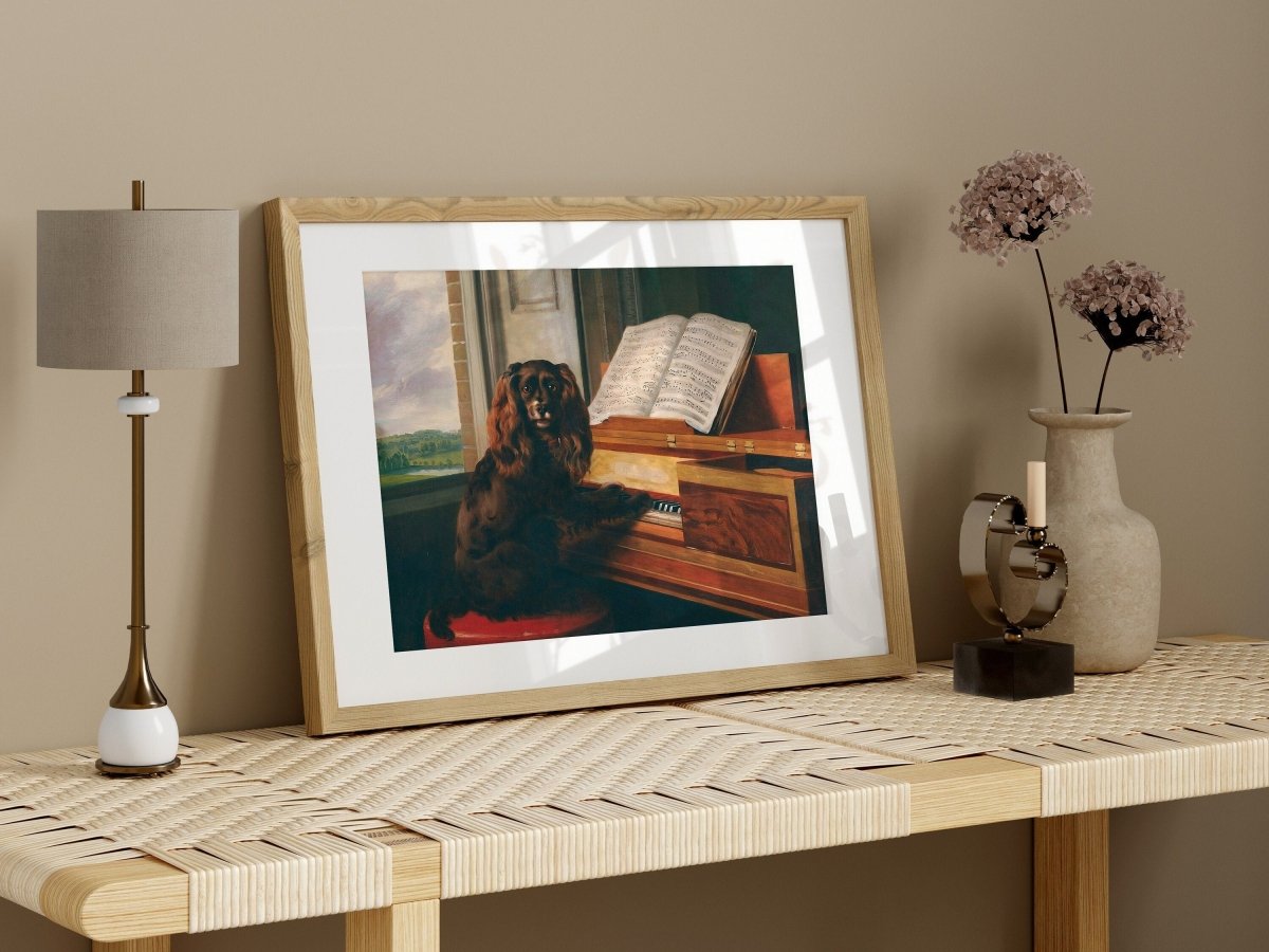 Musical Dog | P460 - Single Art Prints - Piccolo Fiore Prints
