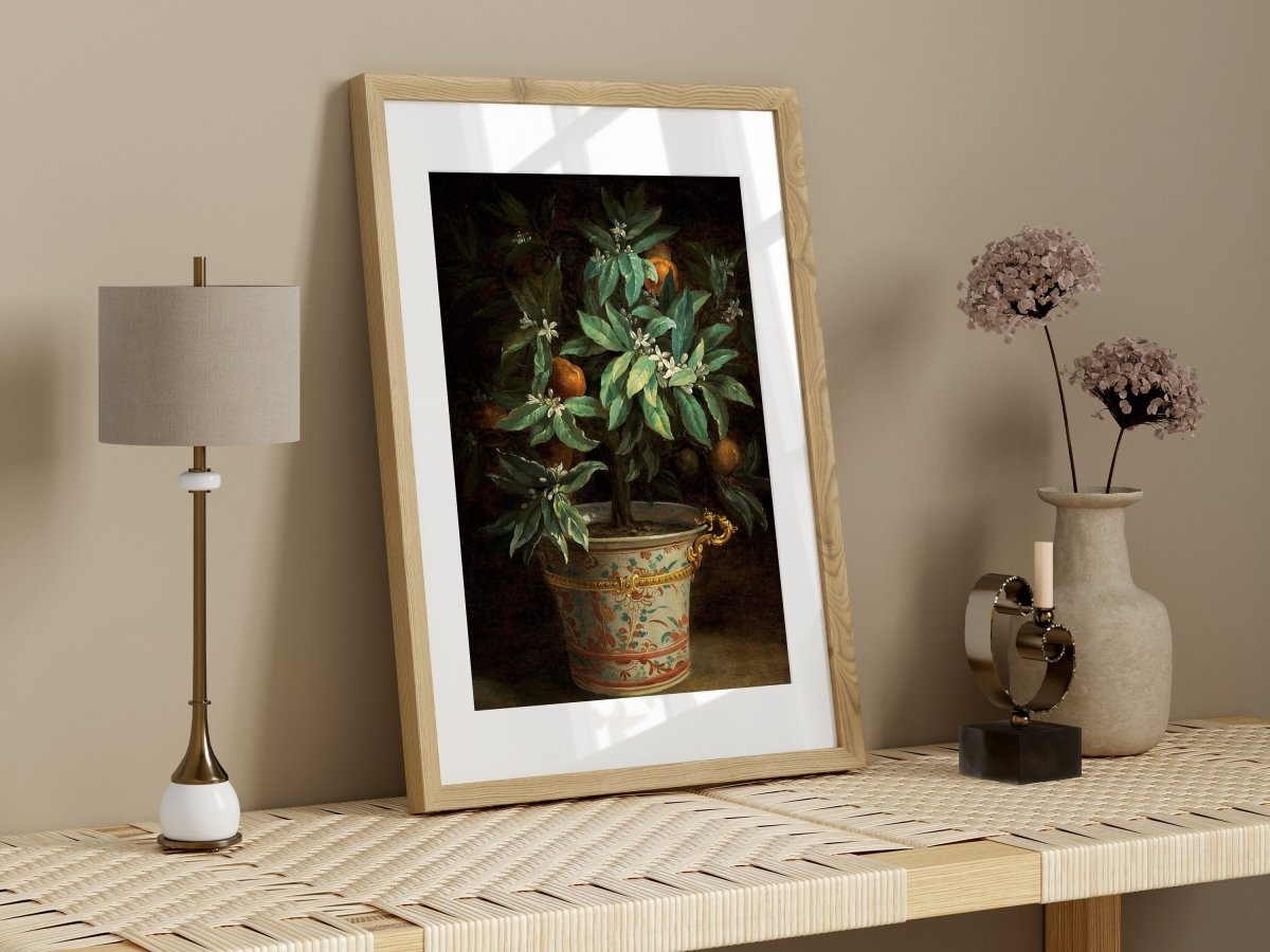Orange Tree | P438 - Single Art Prints - Piccolo Fiore Prints