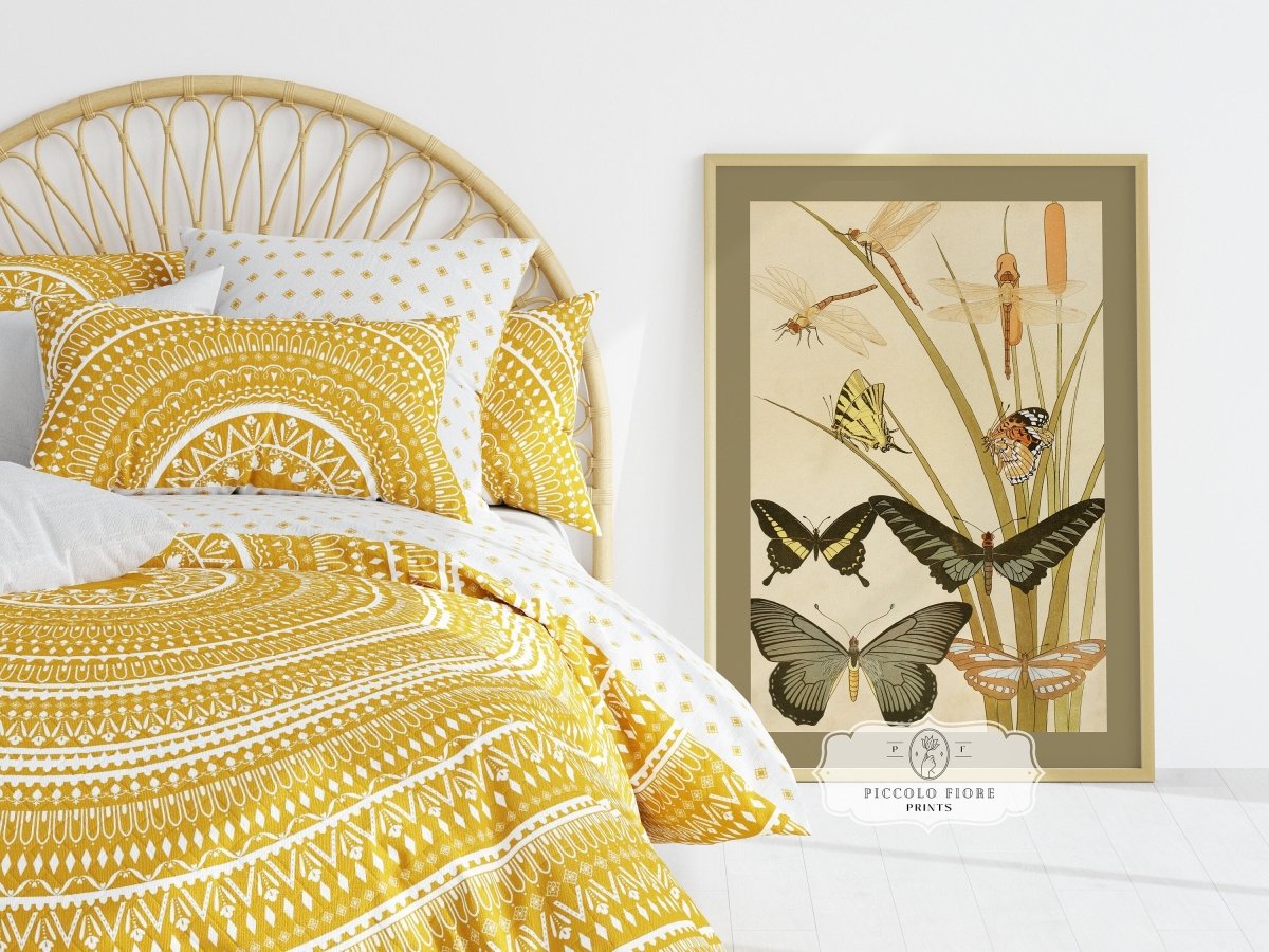 Papillons | P251 - Single Art Prints - Piccolo Fiore Prints