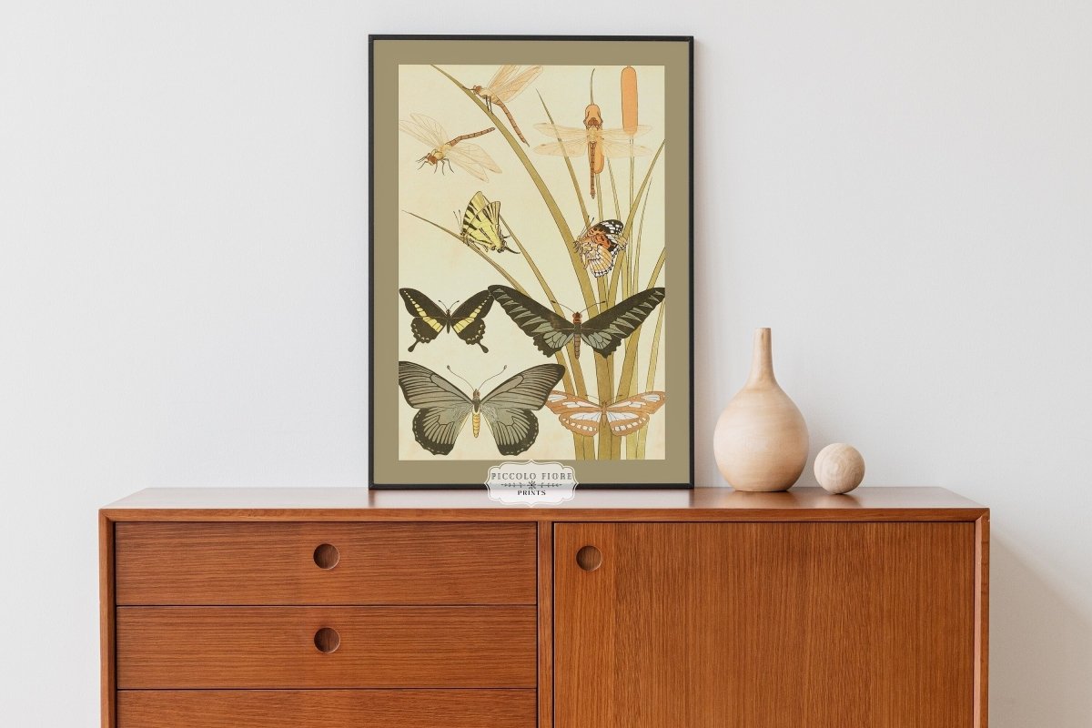 Papillons | P251 - Single Art Prints - Piccolo Fiore Prints