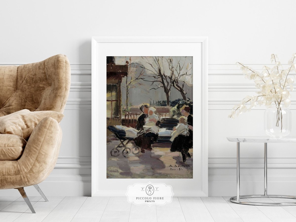 Park in Paris | P439 - Single Art Prints - Piccolo Fiore Prints
