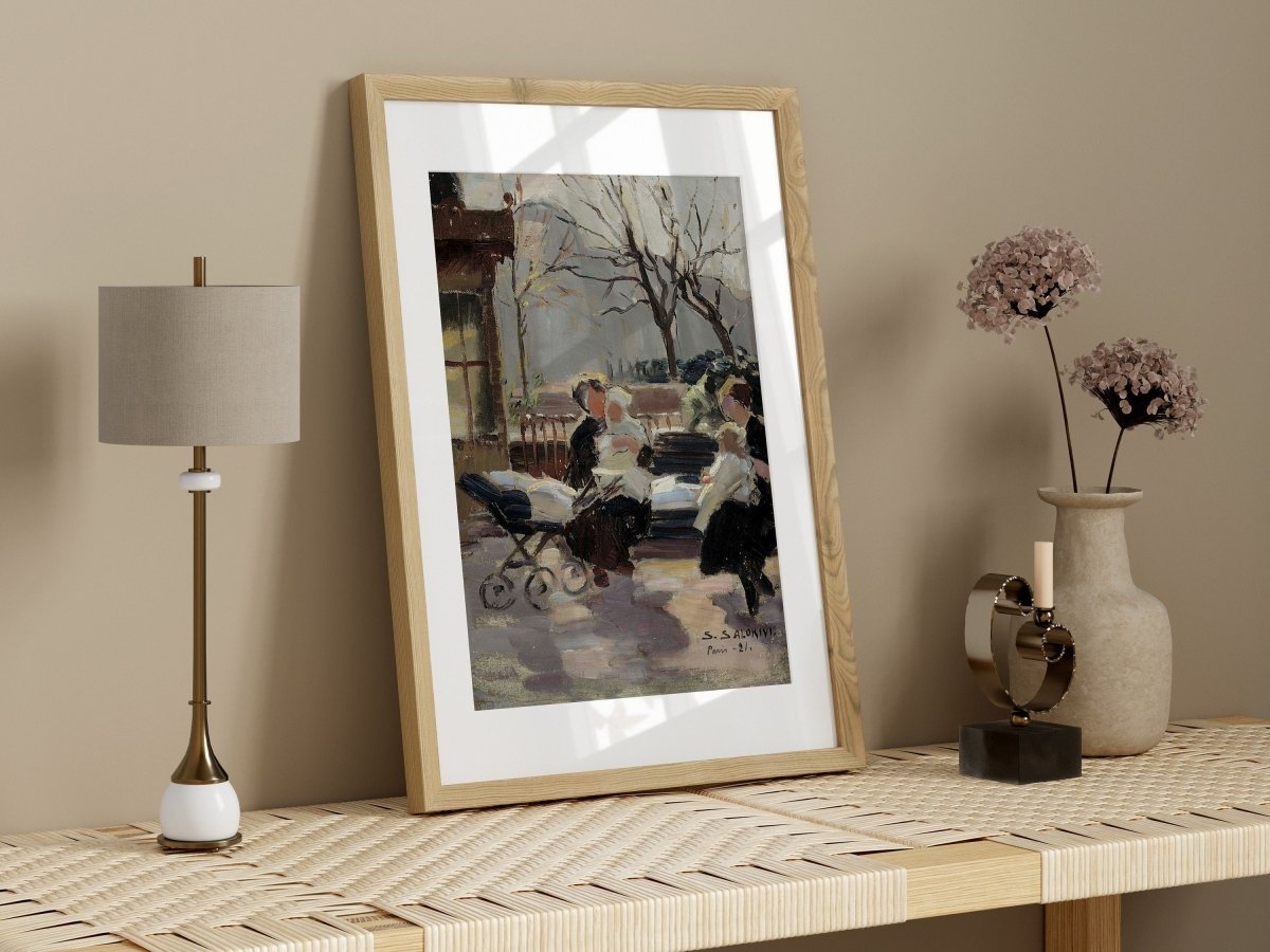 Park in Paris | P439 - Single Art Prints - Piccolo Fiore Prints