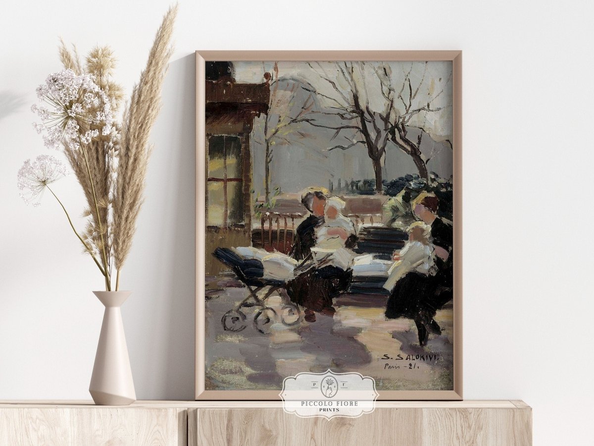 Park in Paris | P439 - Single Art Prints - Piccolo Fiore Prints