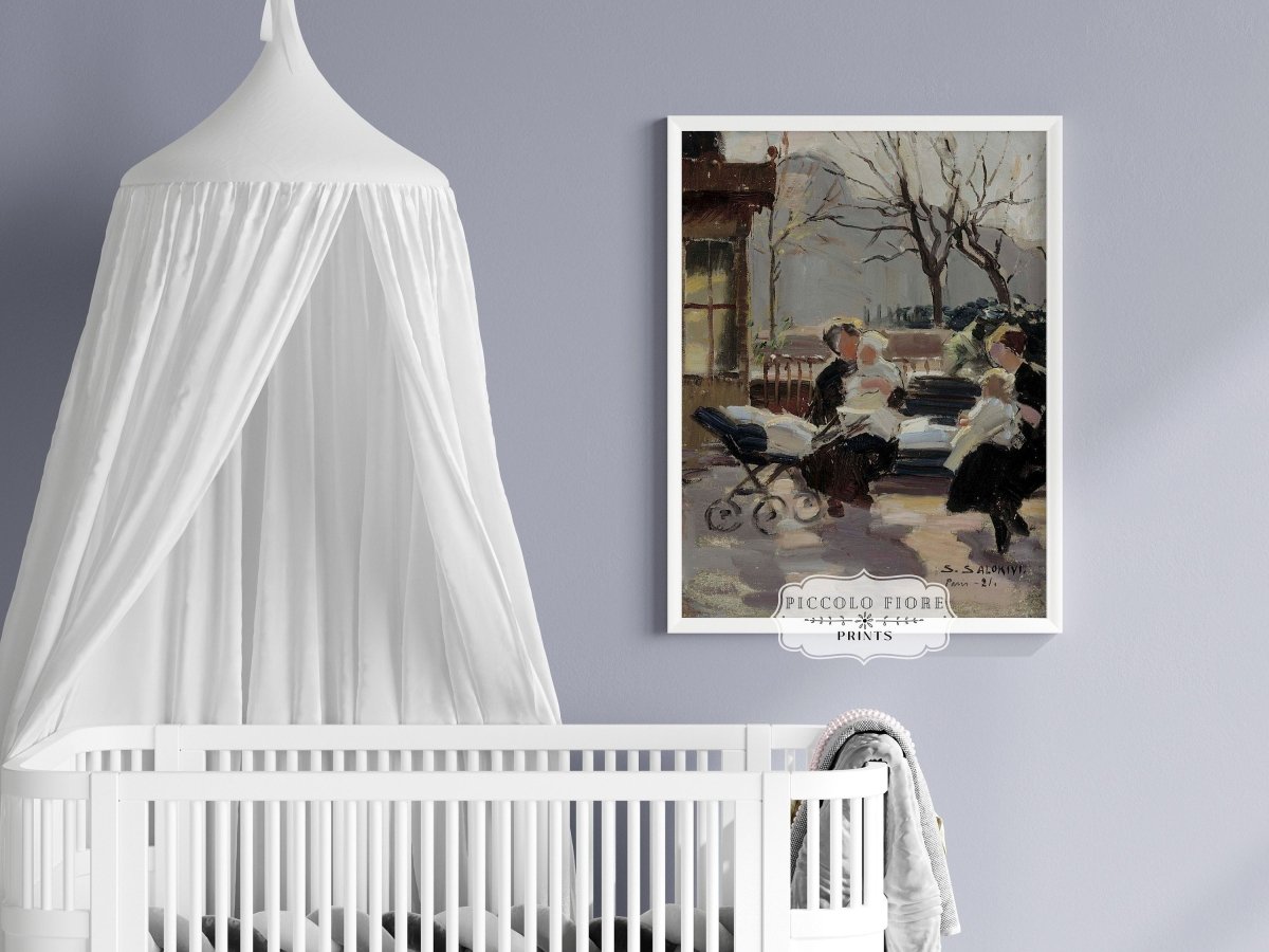 Park in Paris | P439 - Single Art Prints - Piccolo Fiore Prints