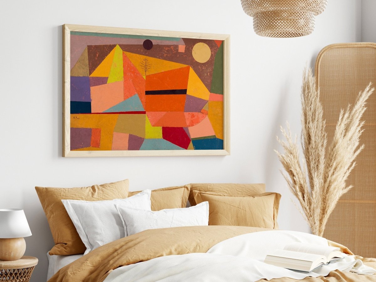 Paul Klee | Joyful Mountain Landscape | P244 - Single Art Prints - Piccolo Fiore Prints
