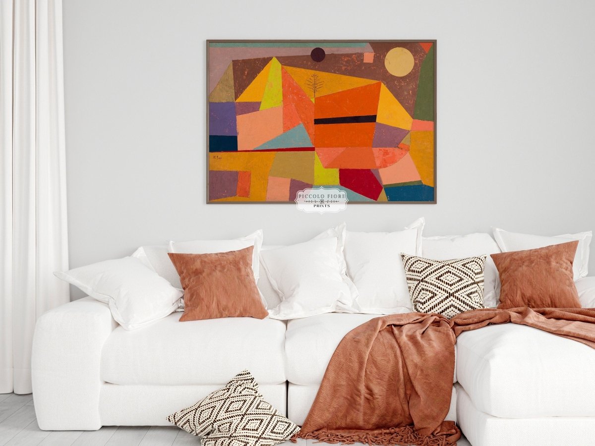 Paul Klee | Joyful Mountain Landscape | P244 - Single Art Prints - Piccolo Fiore Prints