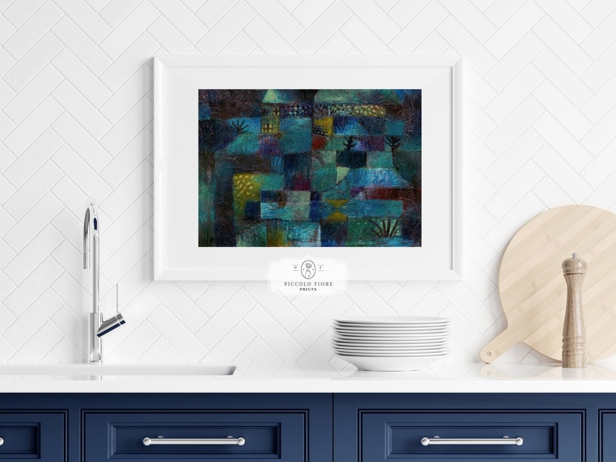 Paul Klee | Terraced Garden | P205 - Single Art Prints - Piccolo Fiore Prints