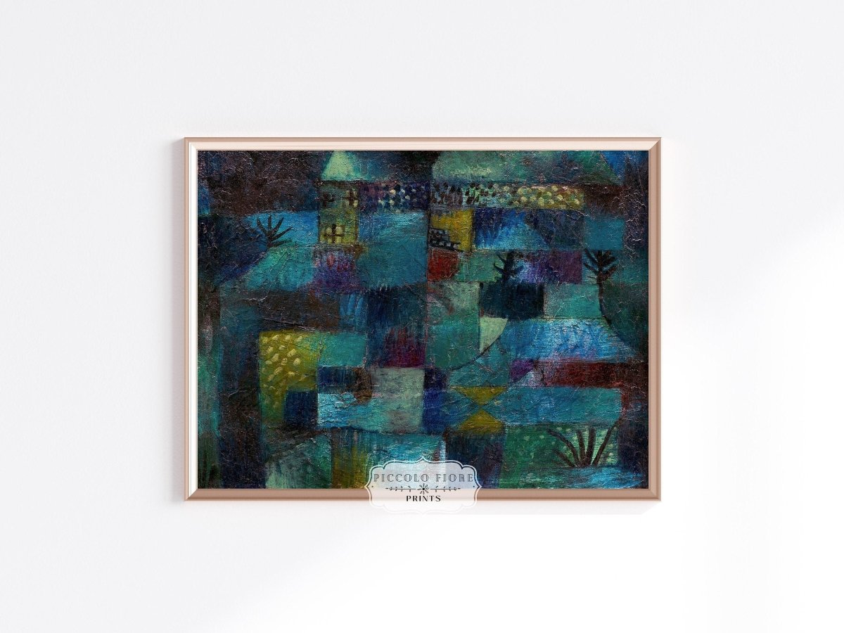 Paul Klee | Terraced Garden | P205 - Single Art Prints - Piccolo Fiore Prints