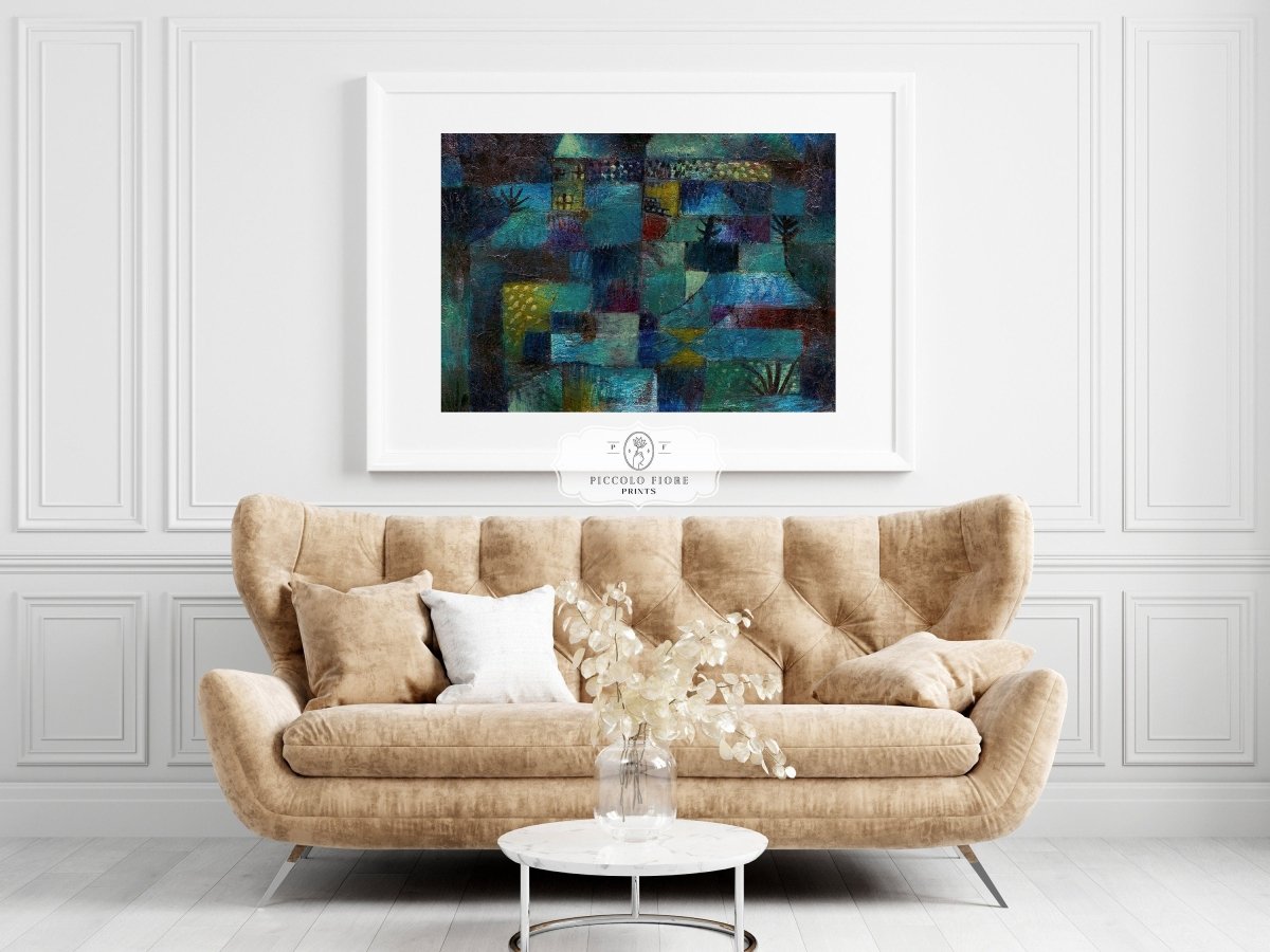 Paul Klee | Terraced Garden | P205 - Single Art Prints - Piccolo Fiore Prints