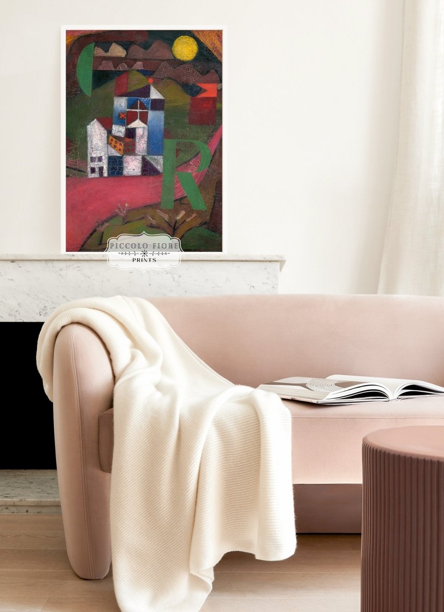 Paul Klee | Villa R | P293 - Single Art Prints - Piccolo Fiore Prints