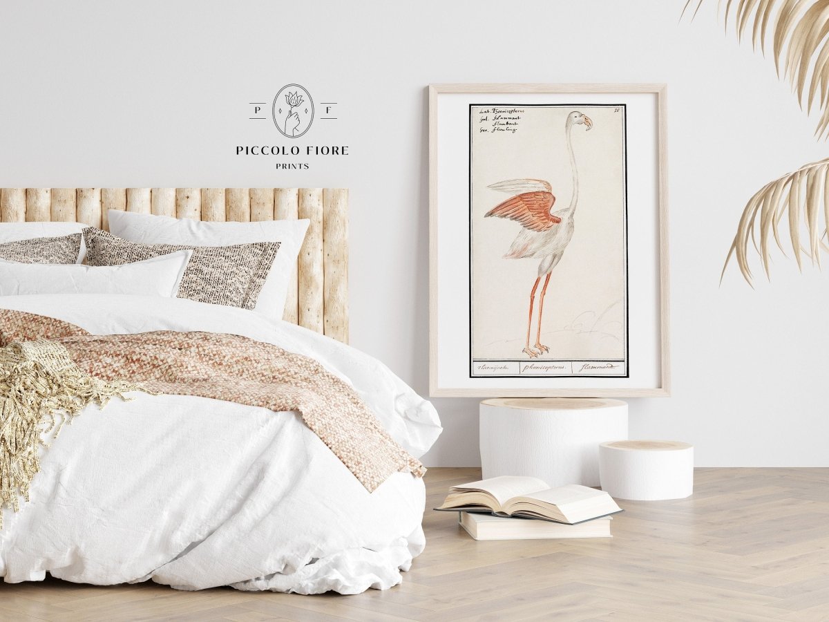 Peach & Blue Eclectic Art Prints | Gallery Wall Set | 8 Prints | S8 - 4 - Gallery Wall Set - Piccolo Fiore Prints