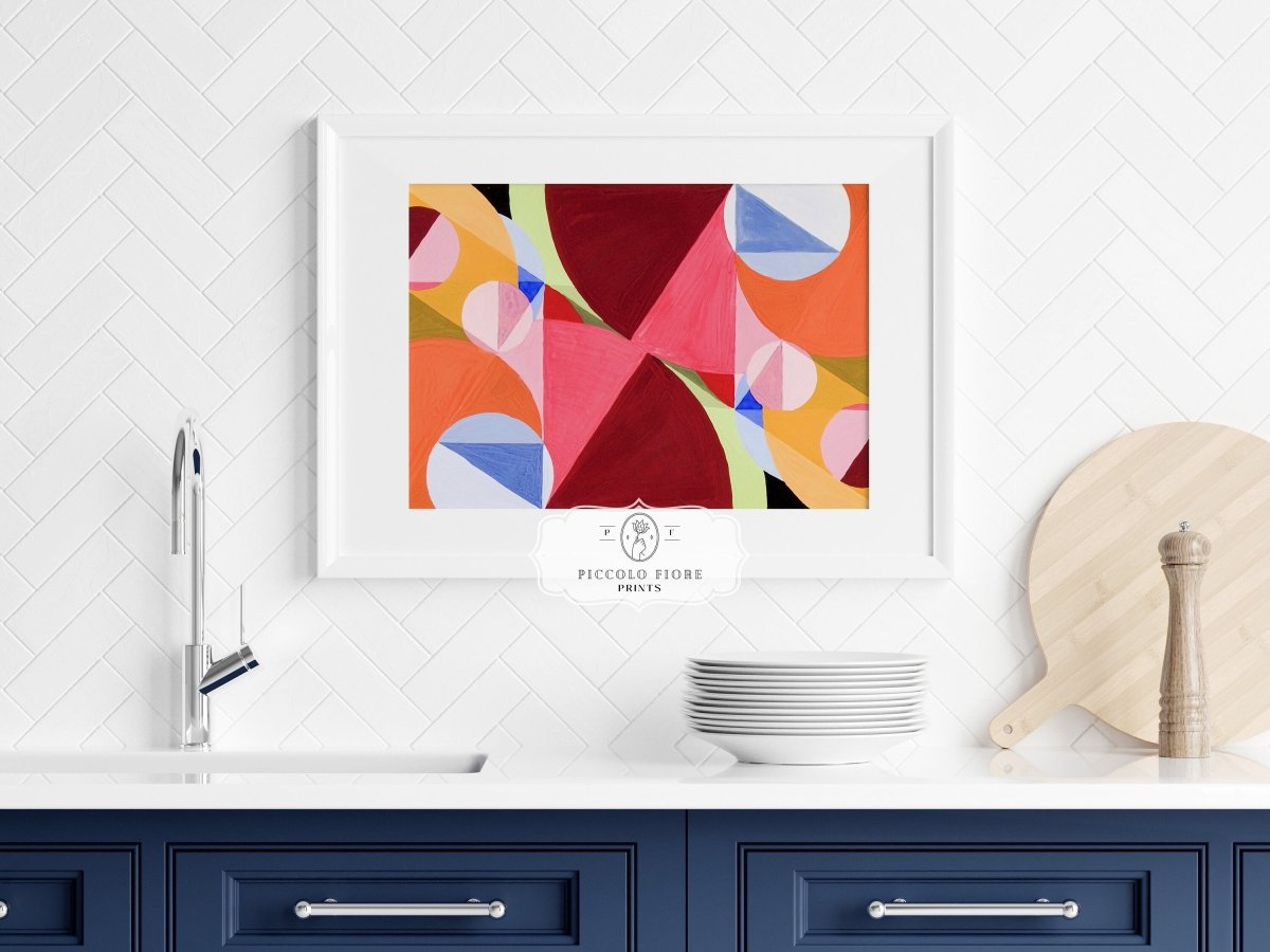 Perpendiculars | P294 - Single Art Prints - Piccolo Fiore Prints