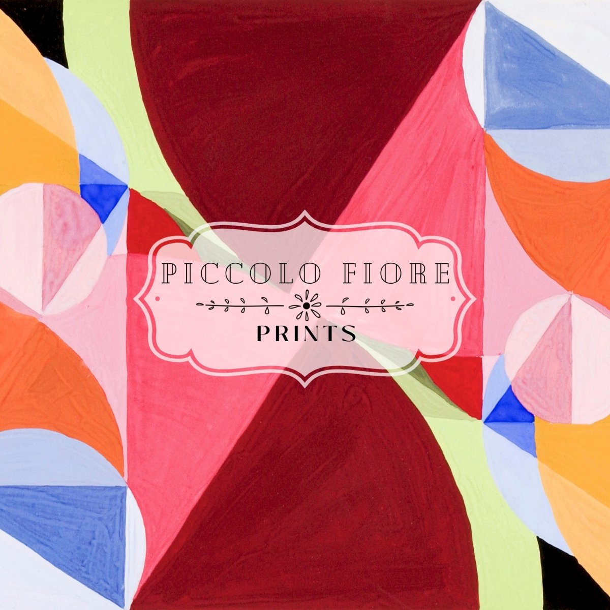 Perpendiculars | P294 - Single Art Prints - Piccolo Fiore Prints