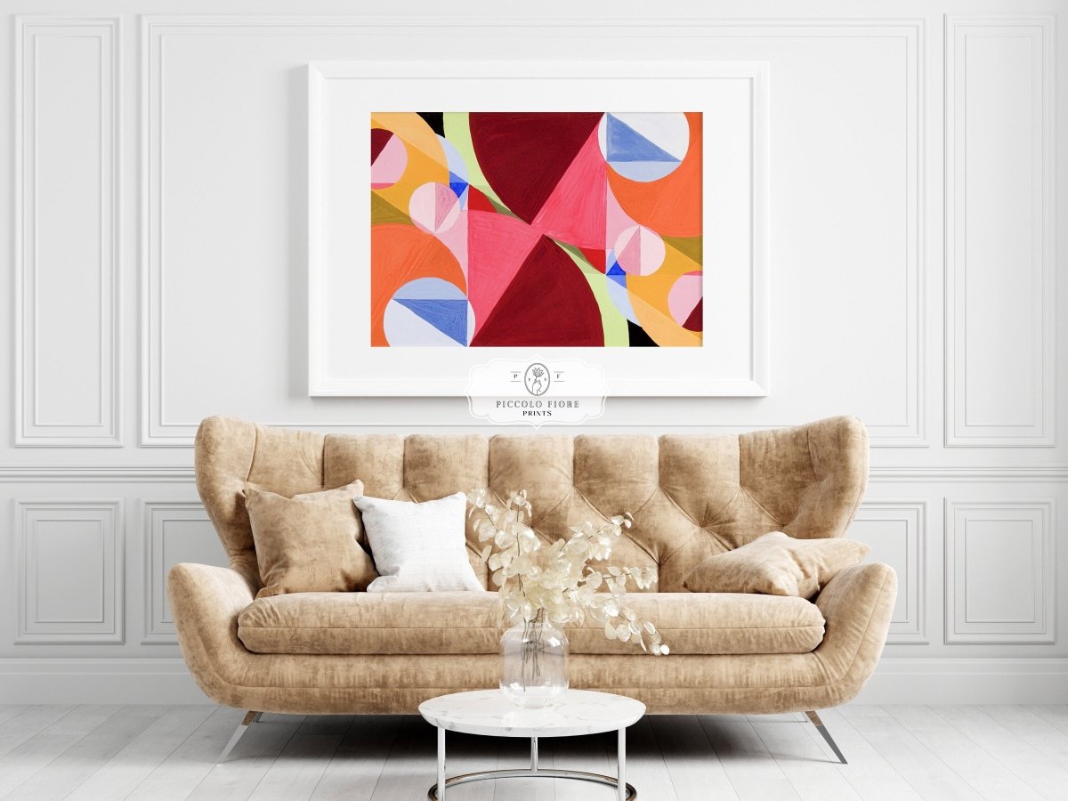 Perpendiculars | P294 - Single Art Prints - Piccolo Fiore Prints